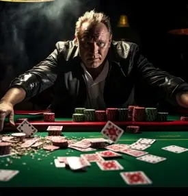 roulette wheel and chips