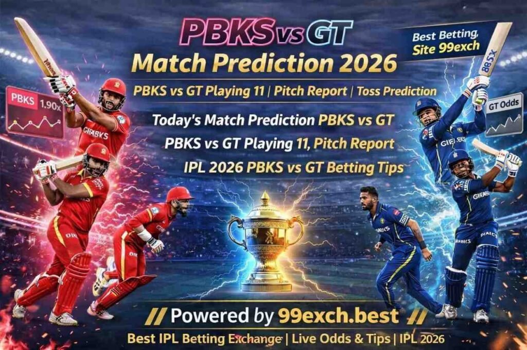 99exch.Best PBKS Vs. GT