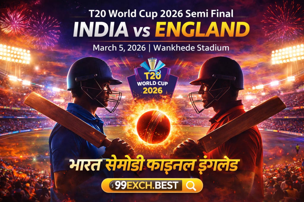 INDIA VS ENGLAND SEMI FINAL 2026