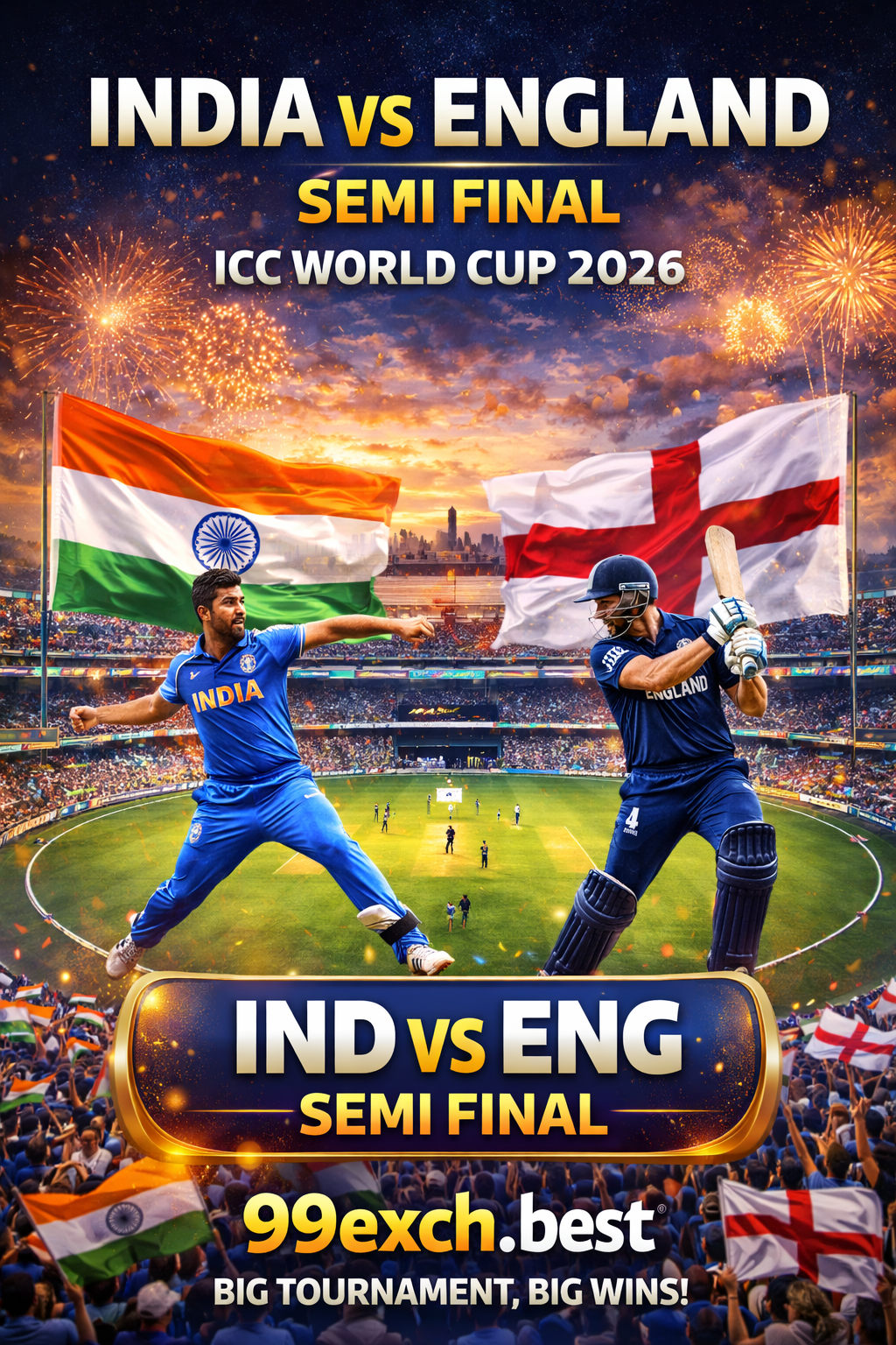INDIA VS ENGLAND SEMI FINAL 2026