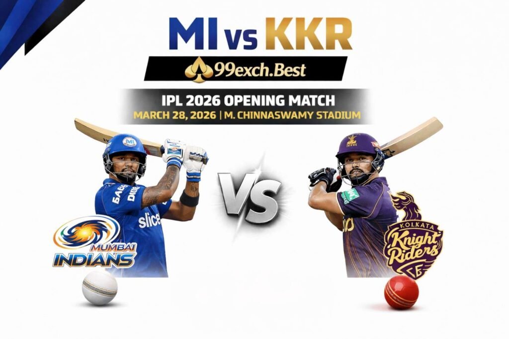 MI VS KKR 99EXCH.BEST