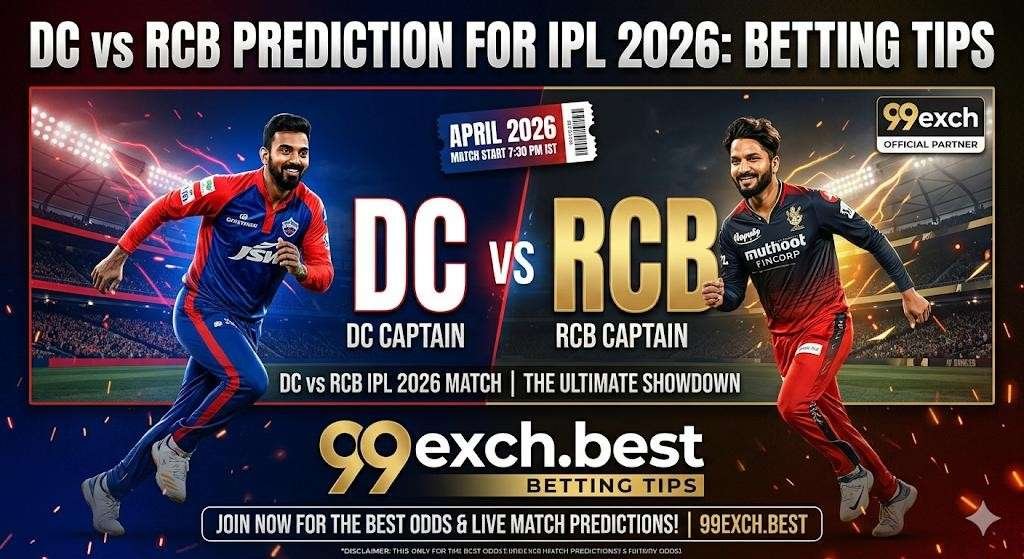 DC vs RCB Prediction for IPL 2026:  Betting Tips.