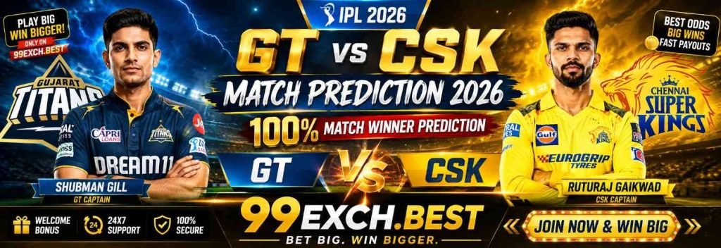 GT vs CSK ipl 2026 match