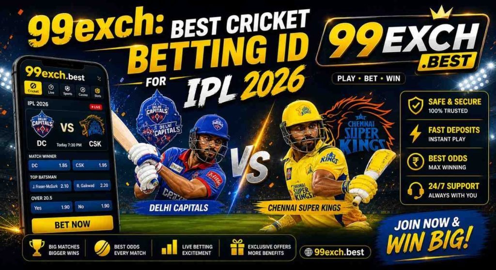 
99exch: Best Cricket Betting ID for IPL 2026
