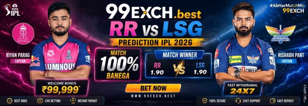 RR vs LSG Prediction IPL 2026
