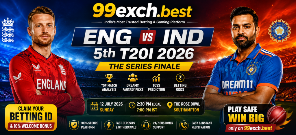 ENG vs IND 99exch Banner