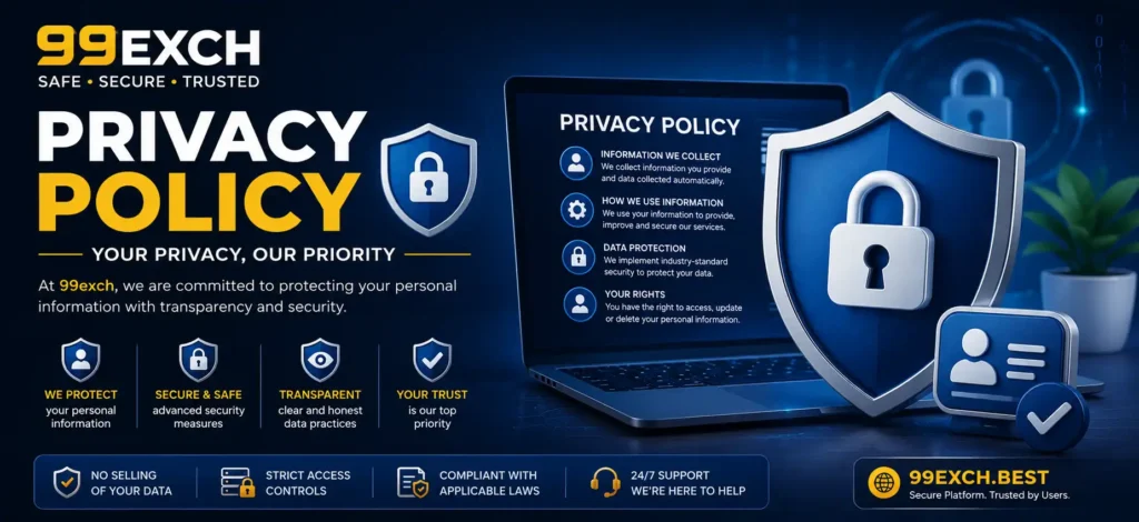 99exch Privacy Policy Secure Protection