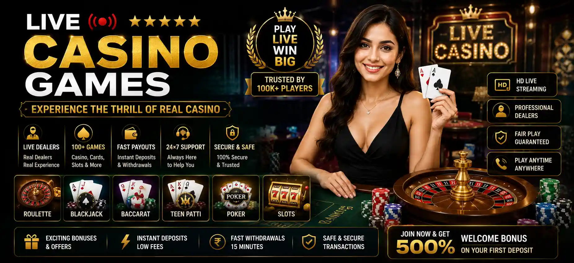 Live Casino Games