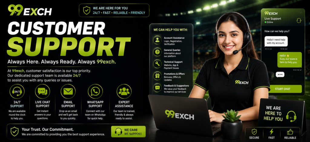 99exch Customer Support