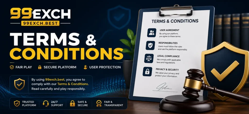 99exch Terms Conditions Secure Platform