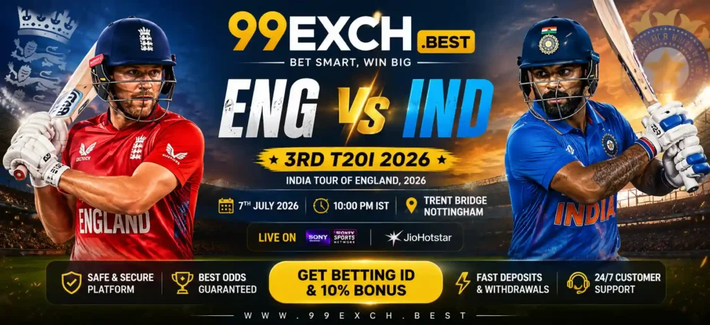 England India T20I Match Banner