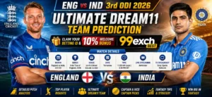 ENG vs IND Dream11 Prediction