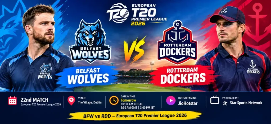 Belfast Wolves vs Rotterdam Dockers Match