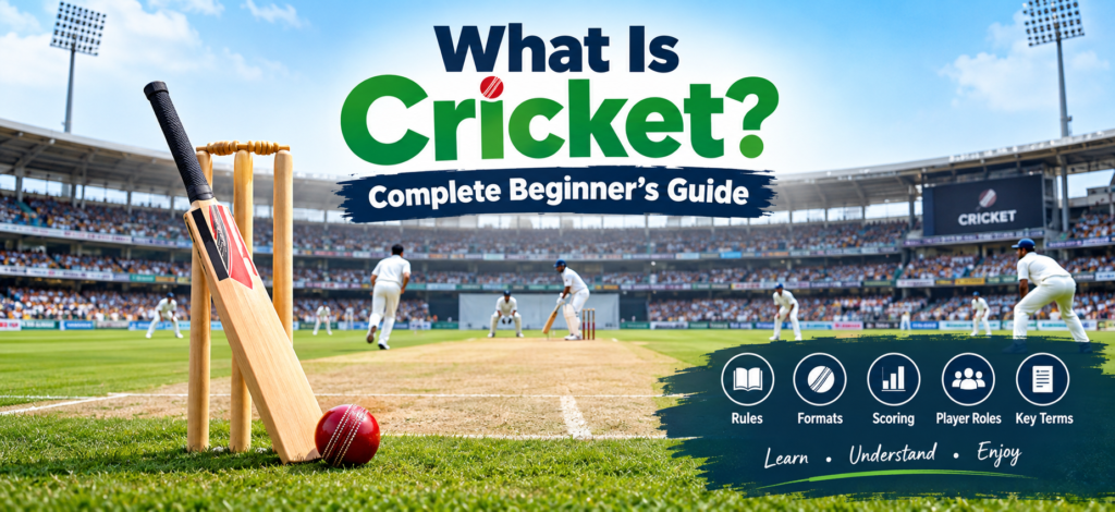 What Is Cricket? The Ultimate Beginner's Handbook to the Game