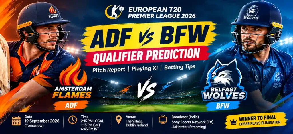 ADF vs BFW Qualifier Match Prediction