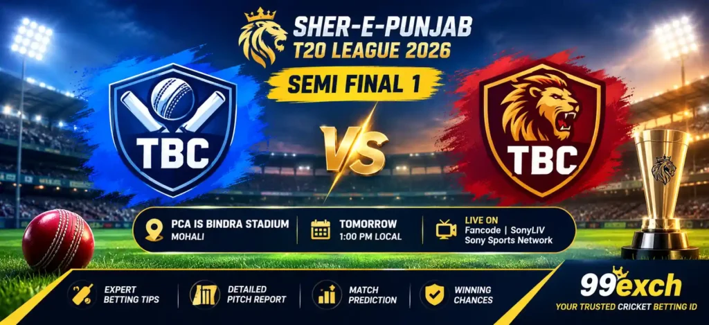 TBC vs TBC Semi Final 1 Sher-E-Punjab T20 League 2026