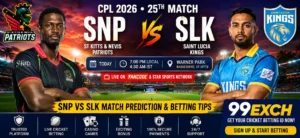 SNP vs SLK Match Prediction 2026 CPL 25th Match at Warner Park